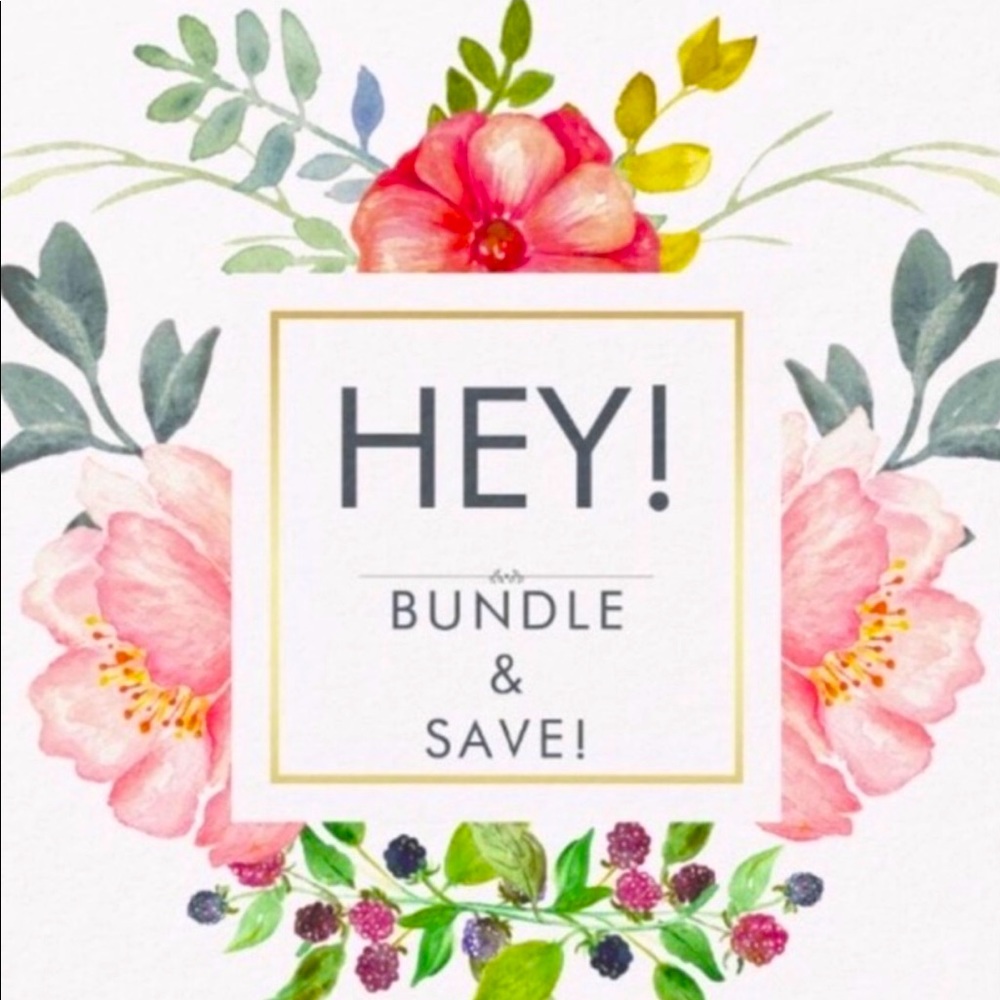 BUNDLE 2 OR MORE ITEMS FOR 15% OFF